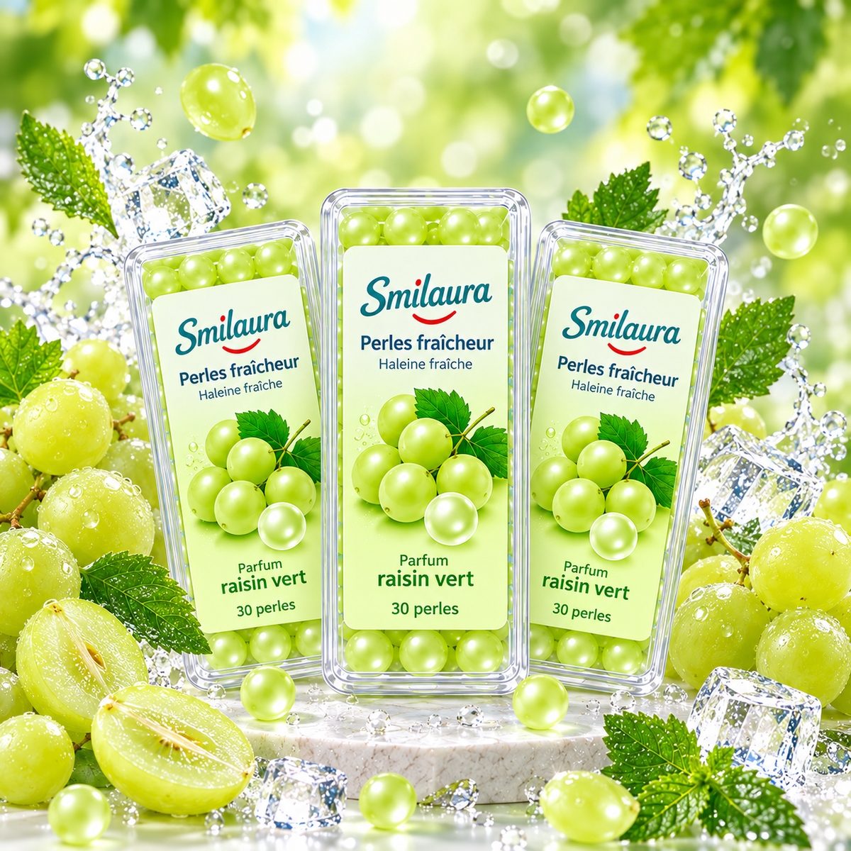 Smilaura Pearl - (Perles de fraîcheur pour haleine fraîche)