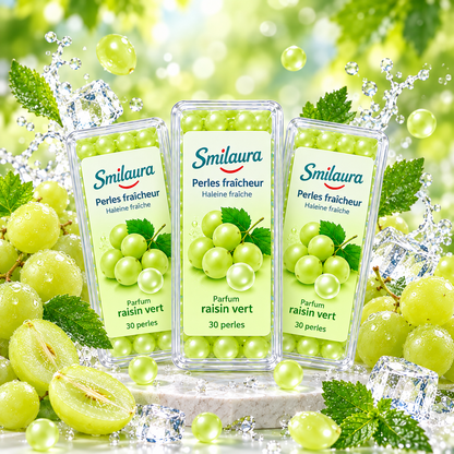 Smilaura Pearl - (Perles de fraîcheur pour haleine fraîche)