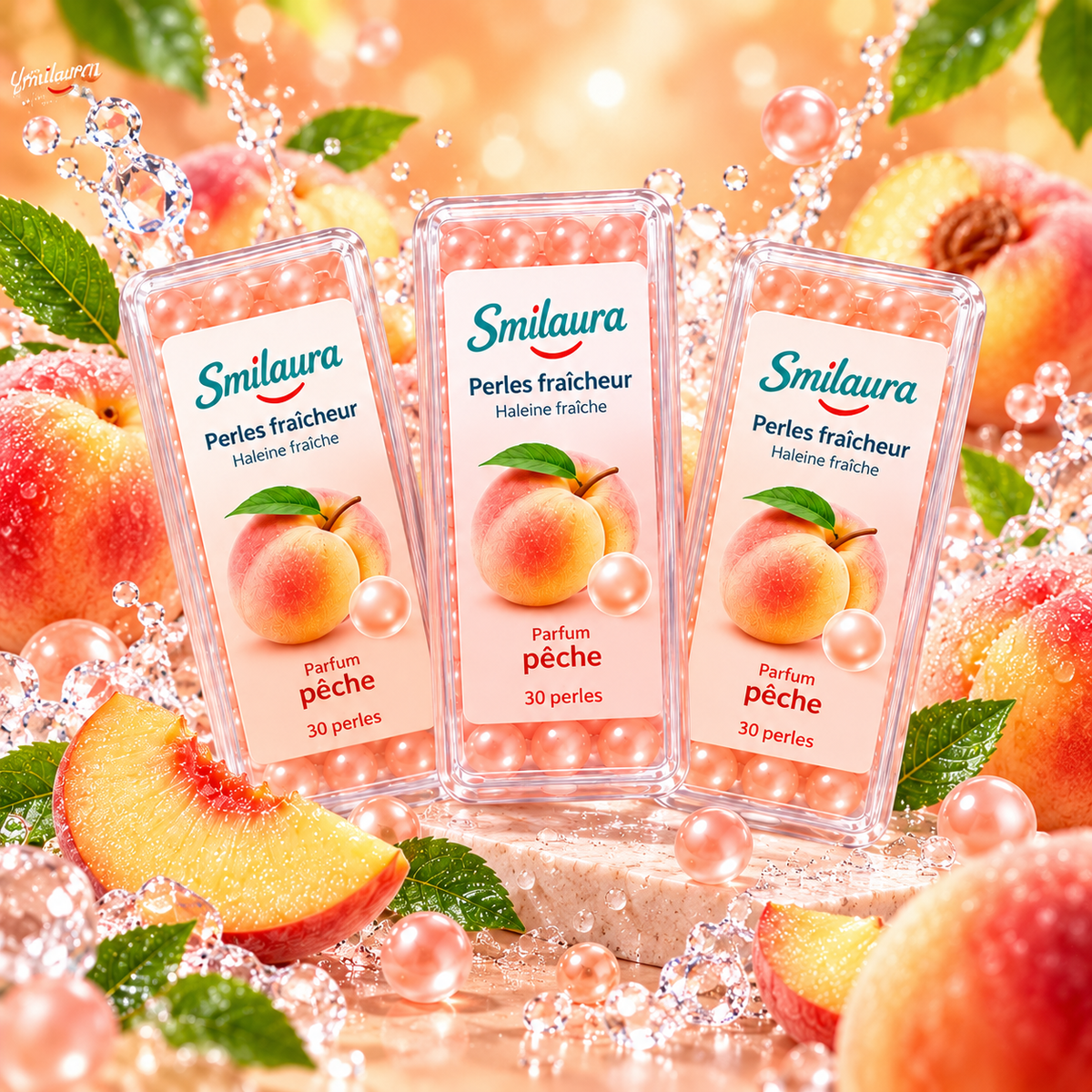 Smilaura Pearl - (Perles de fraîcheur pour haleine fraîche)