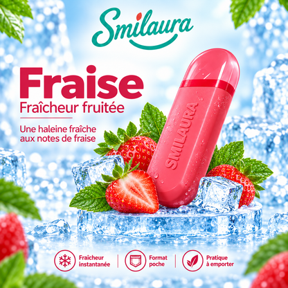 Smilaura Sticks - (Inhalateur buccal aromatique pour haleine fraîche)