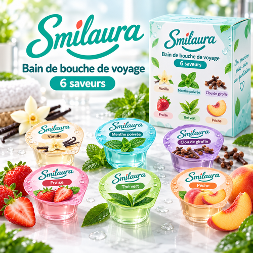 Smilaura Bath - (Bain de bouche de voyage)
