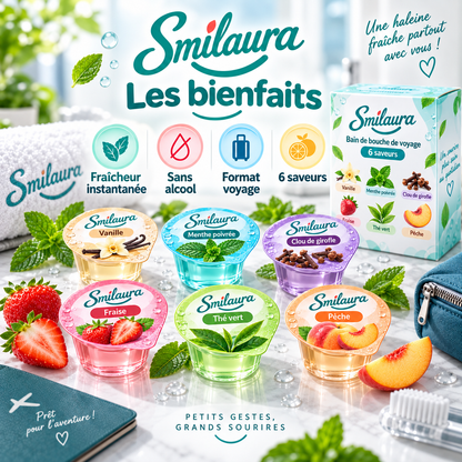 Smilaura Bath - (Bain de bouche de voyage)