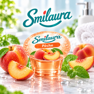 Smilaura Bath Pêche